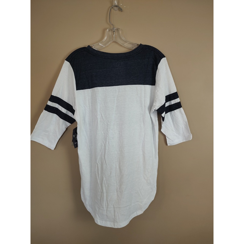 Blue 84 University of Pittsburgh Pitt Panthers V-Neck 3/4 Sleeve Shirt Large NEW - Picture 3 of 8